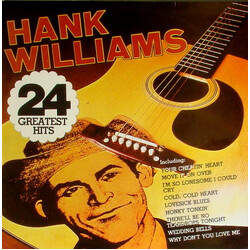 Hank Williams 24 Greatest Hits Vinyl LP USED