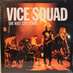 Vice Squad The Riot City Years Vinyl LP USED