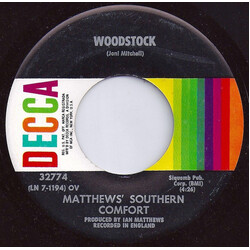 Matthews' Southern Comfort Woodstock Vinyl 7" USED