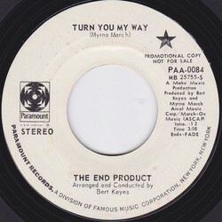The End Product Turn You My Way Vinyl 7" USED