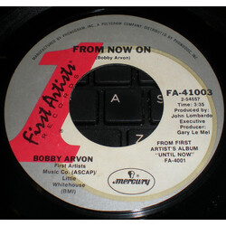Bobby Arvon From Now On Vinyl 7" USED