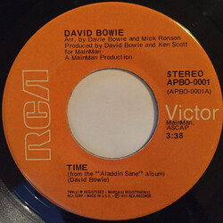David Bowie Time Vinyl 7" USED