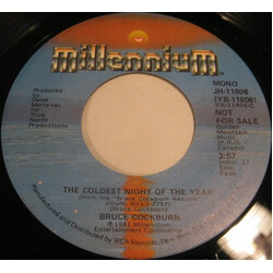 Bruce Cockburn The Coldest Night Of The Year Vinyl 7" USED