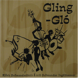 Björk Guðmundsdóttir / Tríó Guðmundar Ingólfssonar Gling-Gló Vinyl LP USED