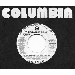 The Weather Girls No One Can Love You More Than Me Vinyl 7" USED