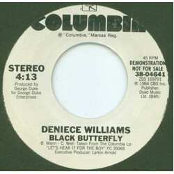 Deniece Williams Black Butterfly USED VINYL 7INCH 45 RPM SINGLE PROMO