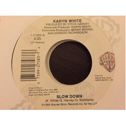 Karyn White Slow Down Vinyl 7" USED
