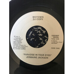 Jermaine Jackson Paradise In Your Eyes Vinyl 7" USED