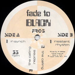 Fade To Black In Synch Vinyl 12" USED
