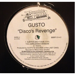 Gusto Disco's Revenge Vinyl 12" USED