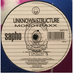 Unknown Structure Monotraxx Vinyl 12" USED