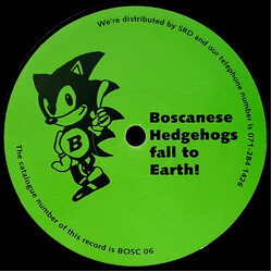Boscanese Hedgehogs Fall To Earth Boscanese Hedgehogs Fall To Earth Vinyl 12" USED