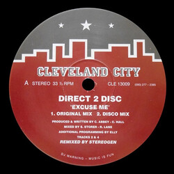 Direct 2 Disc Excuse Me Vinyl 12" USED