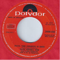 Celtic Football Team Celtic, Your Favourites In Green Vinyl 7" USED