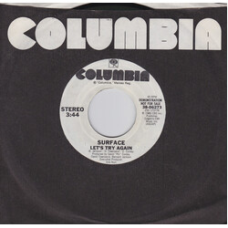 Surface Let's Try Again USED VINYL 7INCH 45 RPM PROMO