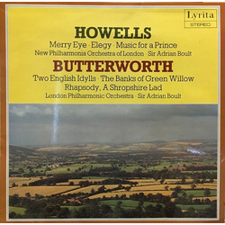 Herbert Howells / George Butterworth / New Philharmonia Orchestra / London Philharmonic Orchestra / Sir Adrian Boult Merry Eye / Elegy / Music For A P