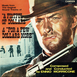 Ennio Morricone Music From The Original Sound Tracks Of "A Fistful Of Dollars" & "For A Few Dollars More" Vinyl LP USED