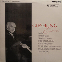 Walter Gieseking Encores Vinyl LP USED