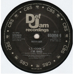 LL Cool J I'm Bad Vinyl 12" USED