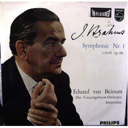 Johannes Brahms / Eduard van Beinum / Concertgebouworkest Symphonie Nr. 1 Vinyl LP USED