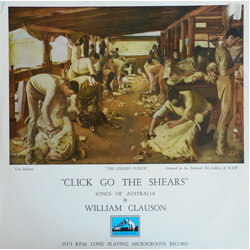 William Clauson "Click Go The Shears" Songs Of Australia Vinyl LP USED
