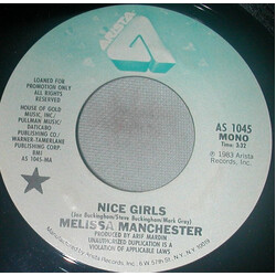 Melissa Manchester Nice Girls Vinyl 7" USED