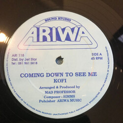 Kofi Coming Down To See Me Vinyl 12" USED