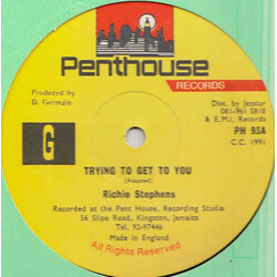 Richie Stephens Trying To Get To You Vinyl 12" USED