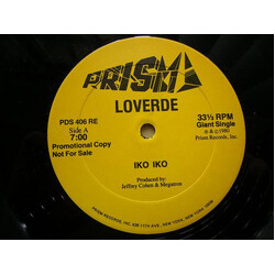 Loverde Iko Iko Vinyl 12" USED