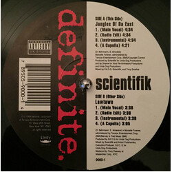 Scientifik Jungles Of Da East / Lawtown Vinyl 12" USED
