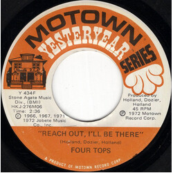 Four Tops Reach Out, I'll Be There / Standing In The Shadows Of Love Vinyl 7" USED