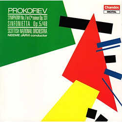 Sergei Prokofiev / Royal Scottish National Orchestra / Neeme Järvi Symphony No.7 In C# Minor Op.131 / Sinfonietta Op.5/48 Vinyl LP USED