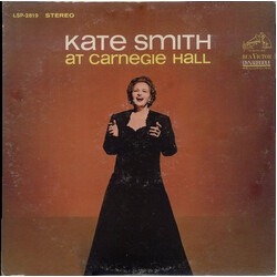 Kate Smith (2) Kate Smith At Carnegie Hall Vinyl LP USED