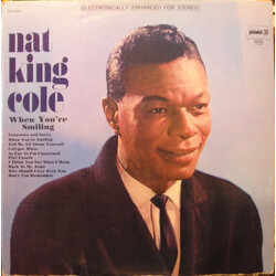 Nat King Cole When You're Smiling Vinyl LP USED