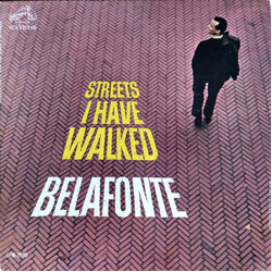 Harry Belafonte Streets I Have Walked Vinyl LP USED