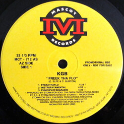KGB (3) Freek Tha Flo Vinyl 12" USED