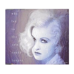 Cyndi Lauper Who Let In The Rain CD USED
