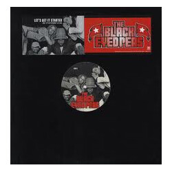 Black Eyed Peas Let's Get It Started / Let's Get Retarded Vinyl 12" USED