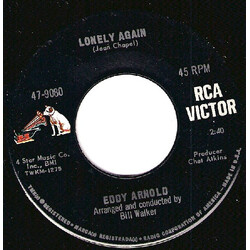 Eddy Arnold Lonely Again / Love On My Mind USED VINYL 7INCH 45 RPM SINGLE MONO