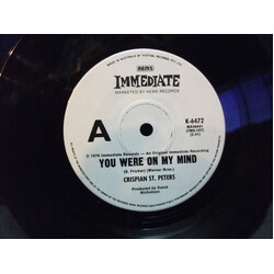 Crispian St. Peters / Traxter (3) You Were On My Mind Vinyl 7" USED