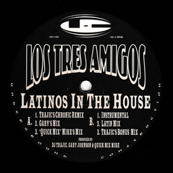 Los Tres Amigos Latinos In The House Vinyl 12" USED