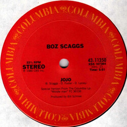 Boz Scaggs Jojo / Look What You’ve Done To Me Vinyl 12" USED