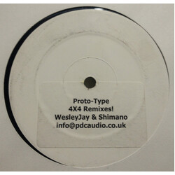 Wesley Jay & Shimano Prototype (4x4 Remixes) Vinyl 12" USED