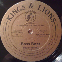 Sugar Minott / Michael Palmer Boss Boss / Higgler Woman Vinyl 12" USED