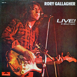 Rory Gallagher Live! In Europe Vinyl LP USED