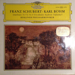 Franz Schubert / Karl Böhm / Berliner Philharmoniker Symphonien Nr. 5 & Nr. 8 (Unvollendete · Inachevée · Unfinished) Vinyl LP USED