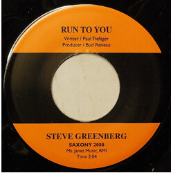Steve Greenberg (2) / Tom Dooley Run To You / Printer's Alley Vinyl 7" USED