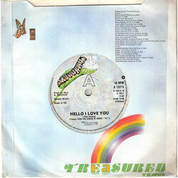 The Doors Hello, I Love You Vinyl 7" USED