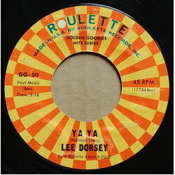 Lee Dorsey Ya Ya / Do Re Mi Vinyl 7" USED