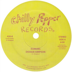 Dougie Simpson Rumors / Worthy Is The Lamb Vinyl 12" USED